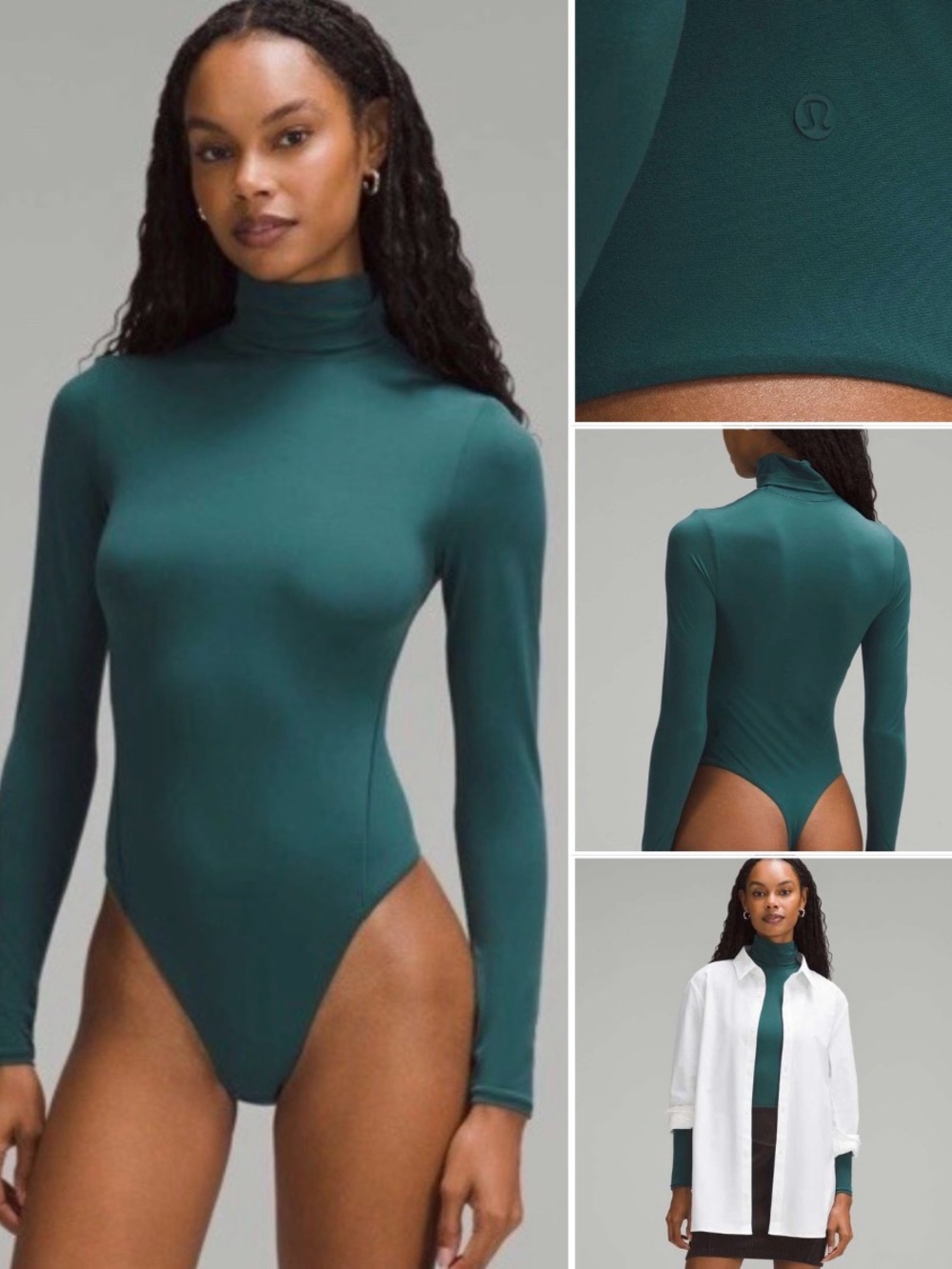 Lululemon Ultra-Soft Nulu Turtleneck Bodysuit